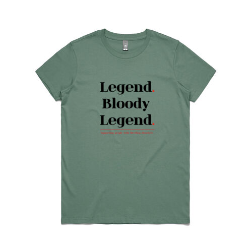 Legend. Bloody Legend. Women's T-Shirt Thumbnail