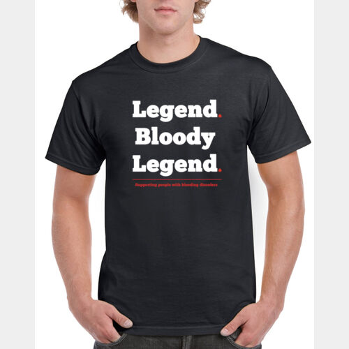 Legend. Bloody Legend. Mens T-shirt Thumbnail