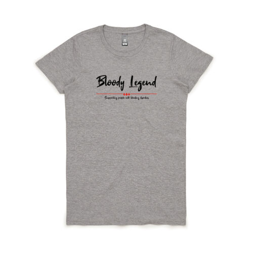 Bloody Legend Script Women's T-Shirt Thumbnail